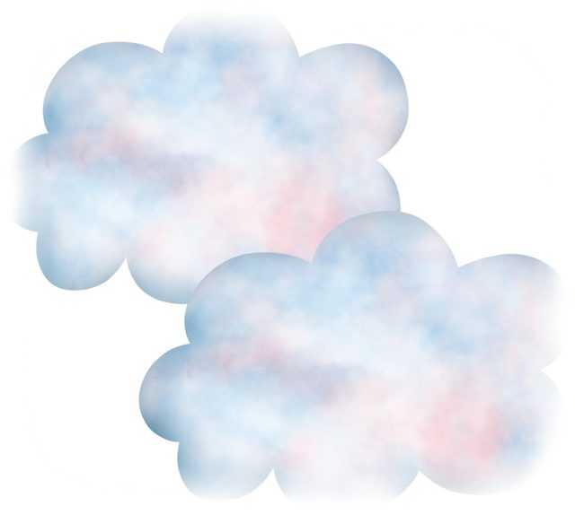 Acuarela de nubes